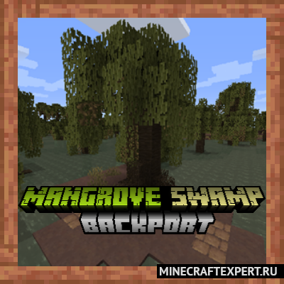 Mangrove Swamp Backport [1.16.5] [1.15.2] — новый биом из 1.19