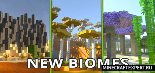 Biome Complex [1.17] — 7 больших биомов