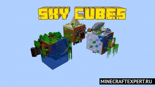 Heavenly Cubes 1.18.2 &#8211; Minecraft Maps