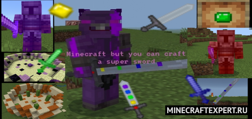 You Can Craft a Super Sword 1.18 &#8211; Create a Super Sword &#8211; Minecraft Pe Mods on android