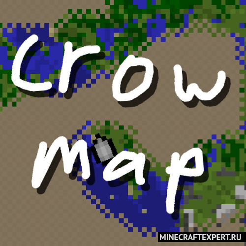 Crowmap [1.18.1] [1.17.1] [1.14.4] [1.12.2] — обновление карт в инвентаре