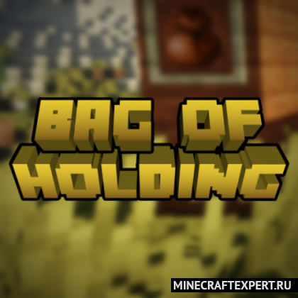 Bag Of Holding [1.18.2] — мешки для переноски вещей