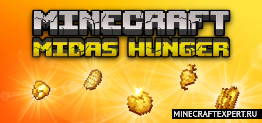 Midas Hunger 1.19 1.18 1.17 &#8211; Golden Food &#8211; Minecraft Pe Mods on android