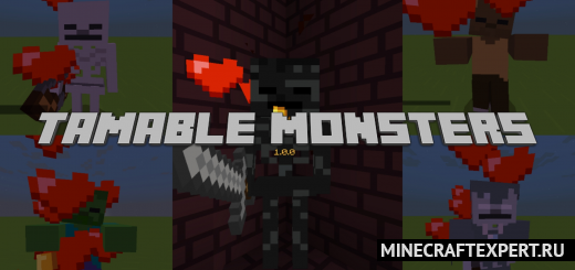 Tamable Monsters! [1.19] — приручаемые монстры