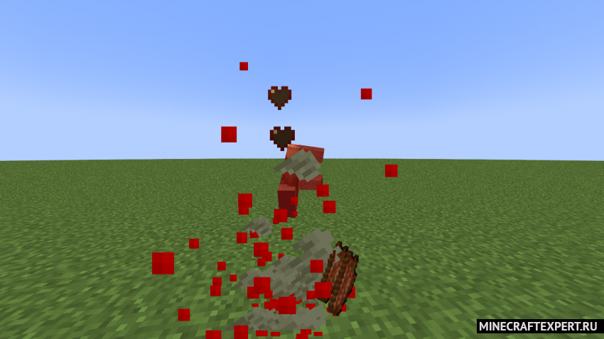 Blood and Gore [1.18.2] [1.16.5] — мод на кровь - Моды для Майнкрафт
