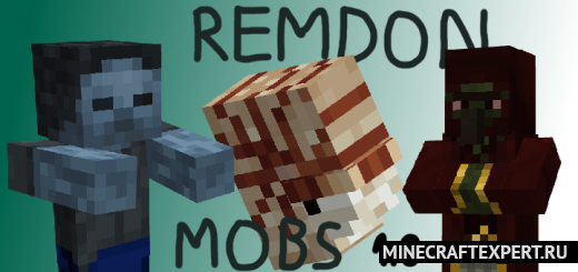 Remdon Mobs [1.19] — некромант и брутальный зомби