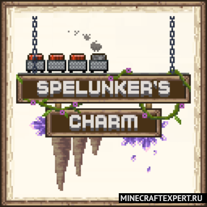 Spelunker’s Charm [1.19.2] [1.18.2] — сложные и интересные пещеры