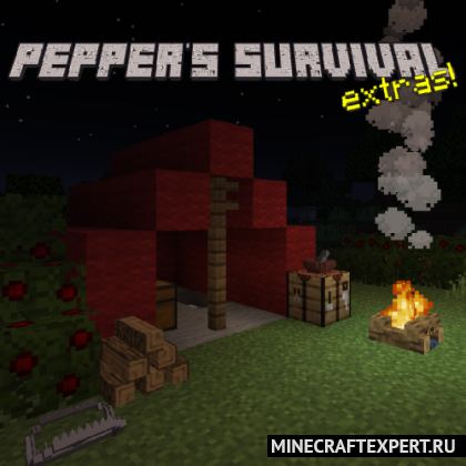 Pepper’s Surviving Extras [1.19.2] [1.18.2] [1.17.1] — обновление выживания