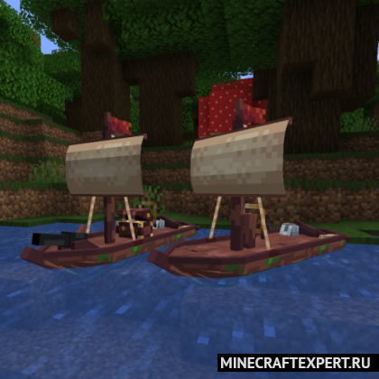 Swashbucklers! [1.19.2] [1.18.2] — пиратский корабли