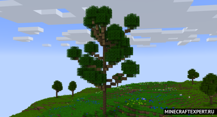 Better Trees [1.20.1] [1.19.4] [1.18.2] [1.17.1] — реалистичные деревья