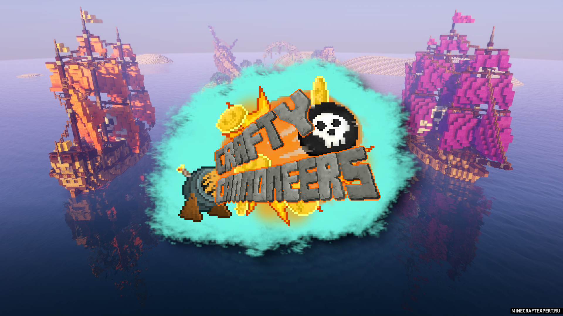 Other craft. Игра майнкрафт. Игра майнкрафт играть. Cannoneers. Pirates and Looters 1.16.5.