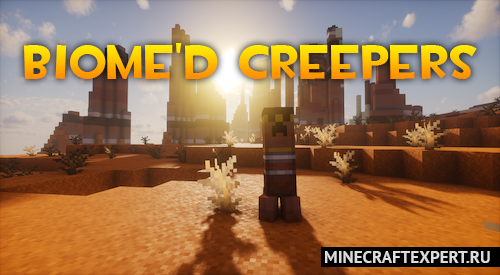 Biome’d Creepers [1.21.1] [1.20.6] [1.19.4] — биомные криперы