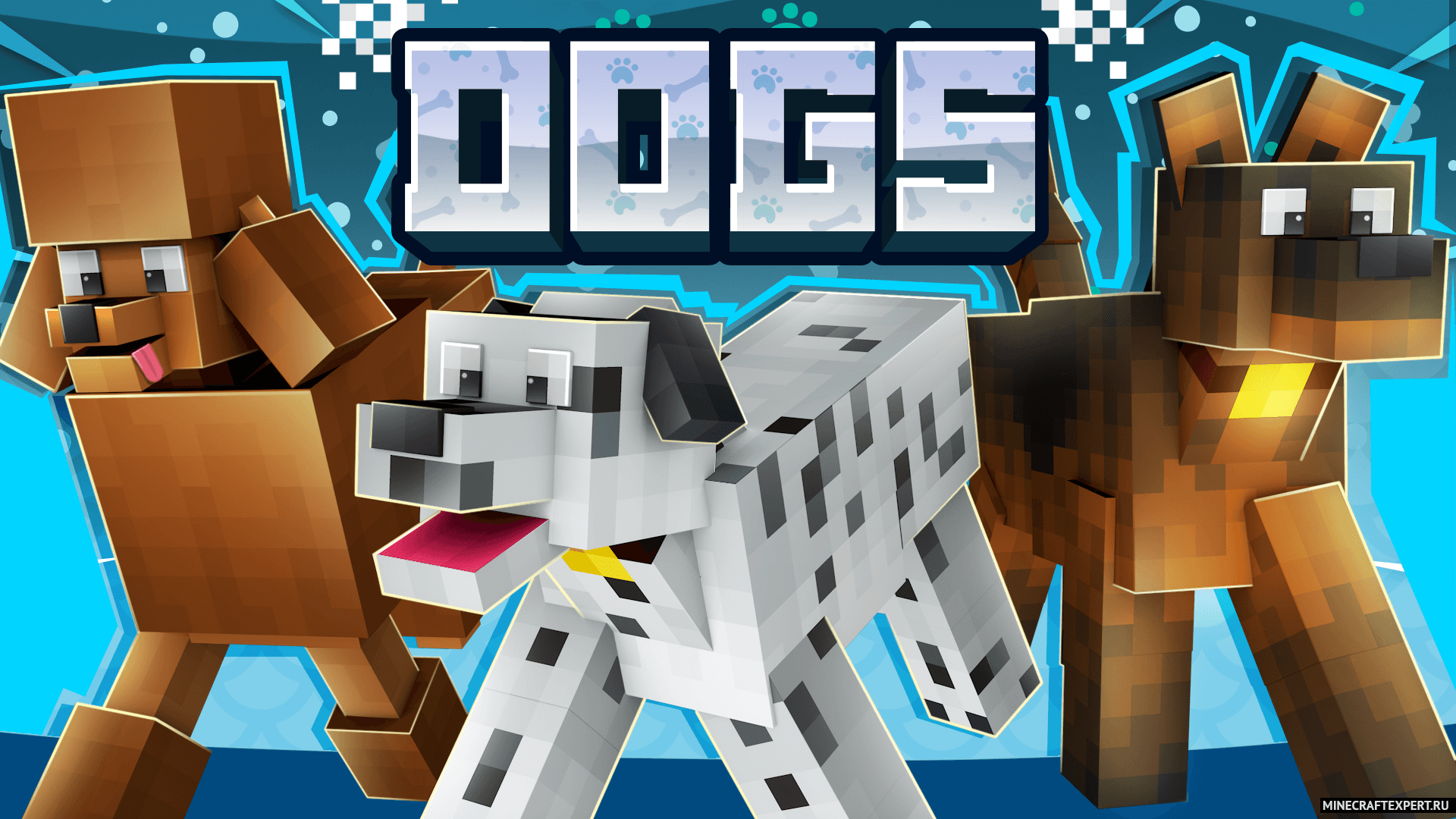Dogs [26] [1.21] — 6 приручаемых собак - Моды на Майнкрафт на Андроид